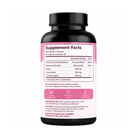 Capsules d'inositol en marque privée OEM/ODM, compléments alimentaires, myo-inositol et D-chiro inositol