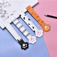 Règle en bois créative de 15cm, règle de dessin de couleurs mignonnes, pour étudiants, sur mesure, nouveauté