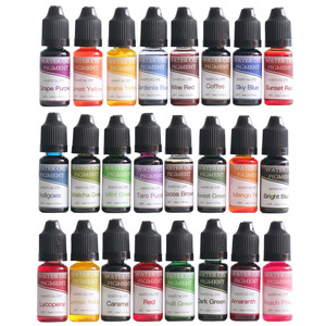 คุณภาพสูง24สีน้ำสี Liquid Pigment สำหรับ DIY Bath Ball และสบู่ - Product Image 2