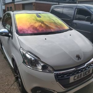 فيلم زجاج نانو سيراميك أرجواني 2026، طلاء متغير اللون 1.52 × 30 متر، فيلم ذاتي اللصق قابل للإزالة لتظليل نوافذ السيارات - Product Image 3