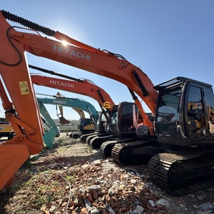 Imported Hitachi ZX200 Crawler Hydraulic Excavator Low Hours 20 Ton Operating Motor PLC for Municipal <b>Engineering</b> Used for Sale - Product Image 1