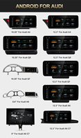 Radio con Pantalla Android 11 de 8.8'' y 8 Núcleos, Estéreo para Auto con Carplay, Wifi, Navegación, Reproductor Multimedia de DVD, Accesorios para Audi A3 8v