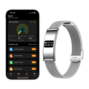 Ultra-Thin B8 Smart Band Fitness Tracker with OLED Display Heart Rate Blood Oxygen Sleep Monitor Waterproof for Men Women - Product Image 2