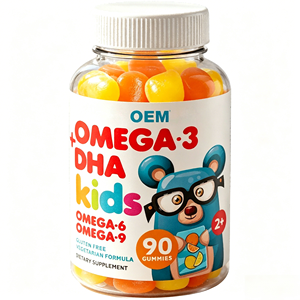 Complément Alimentaire OEM ODM Gommes Omega 3 6 9 pour Enfants HACCP ISO22000 90 Unités 275mg - Product Image 1