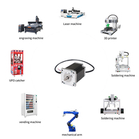 EMTECH Factory Direct Nema 24 3.1Nm Hybrid Stepper motor dan DM542/HB556 Kit Driver untuk Printer CNC/3D