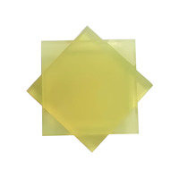 Feuille de polyuréthane PU transparente Feuille de moulage en plastique plat d'uréthane pour les applications de feuille de caoutchouc de silicone polyester
