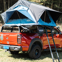 Utdoor-toldo abierto para techo de coche, carpa plegable con carcasa dura