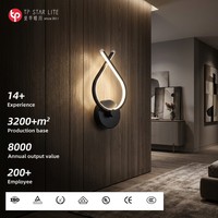 Applique murale LED minimaliste de luxe léger pour chevet, salon et couloir – Lampes murales décoratives