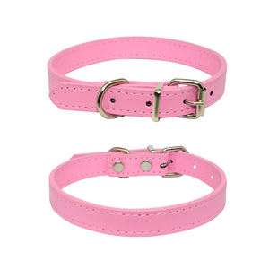 Collar para perro de cuero PU de Color personalizado directo de fábrica de moda para mascotas - Product Image 2