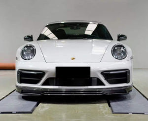 Kit carrosserie en fibre de carbone <span class=keywords><strong>s</strong></span>èche TKT <span class=keywords><strong>TechArt</strong></span> pour <span class=keywords><strong>Porsche</strong></span> <span class=keywords><strong>Carrera</strong></span> <span class=keywords><strong>S</strong></span> <span class=keywords><strong>911</strong></span> 992 2018-2024, transformation <span class=keywords><strong>Carrera</strong></span> <span class=keywords><strong>S</strong></span> en TKT <span class=keywords><strong>TechArt</strong></span>, barre avant - Product Image 4