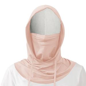 Cagoule rafraîchissante d'été avec logo personnalisé Masque de protection solaire en plusieurs couleurs - Product Image 4