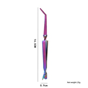 <span class=keywords><strong>Pince</strong></span> à épiler professionnelle en acier inoxydable massif pour le modelage des ongles, <span class=keywords><strong>pince</strong></span> à ongles croisée, outils de <span class=keywords><strong>manucure</strong></span>, <span class=keywords><strong>pince</strong></span> de modelage pour ongles façonnés - Product Image 6
