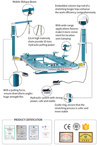 Tự động khung máy 360 ° thủy lực xoay 95kn kéo tháp 5.6m nền tảng 3.5t Công suất thép/kim loại cho xe/SUV - Product Image 5