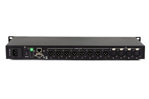 Procesador de sonido digital de doble núcleo con pantalla a color DSP de cinco series FIR4008 U.S.ADI, 4 entradas y 8 salidas, para presentaciones en escenario. - Product Image 3