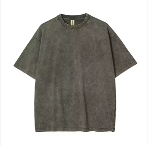 Camiseta de Manga Corta para Hombre, Talla Grande, Cuello Redondo, Color Sólido, 100% Algodón Jersey, Corte Casual, Largo Regular - Product Image 3
