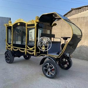 Carrozas para Caballos, Nueva Carroza Eléctrica para Ataúdes/Carroza Funeraria Cenicienta, Transporte Especial para Funerales - Product Image 1