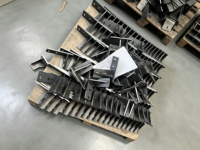 Support d'angle métallique sur mesure OEM, haute capacité de charge, usage industriel, fabrication de tôlerie par estampage et pliage, solution complète