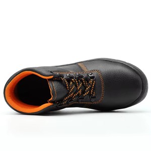 JIANKUN منتصف قطع الحديد اصبع القدم ولوحة مقاومة للماء البناء ستوكات الجلود المطاط تسولي رخيصة الثمن أحذية السلامة العمل - Product Image 4