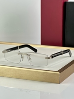 Montures de lunettes en acétate haut de gamme, montures de lunettes de luxe sans monture, montures de lunettes optiques sans monture de marque de créateur