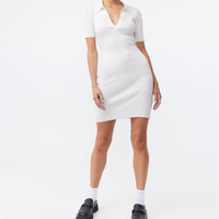 Vente en gros à la mode col en V câble fille tricoté robe courte Simple droite été femmes jupe grande taille en Viscose ODM.