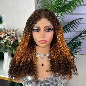 5*5 Closure Pissy Curly Human Hair <b>Wigs</b> SDD Quality Glueless High Quality and Factory Price - Product Image 1