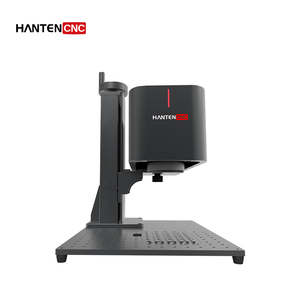 Máquina de marcado láser de fibra pequeña semialojada, máquina de grabado láser portátil de plástico y Metal, <span class=keywords><strong>precio</strong></span> de láser de luz máxima de 20W - Product Image 4