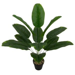 Plante artificielle en feuilles de bananier Greenway, 30 cm-100 cm, en plastique vert, décoration intérieure, style nordique, plante artificielle bionique - Product Image 2