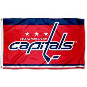 High Quality NHL <b>Flag</b> Custom Printed 3x5ft 100% Polyester Double Sided Washington Capitals <b>Flag</b> - Product Image 1