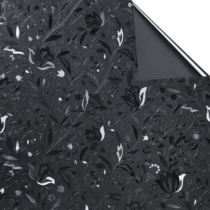 <span class=keywords><strong>Film</strong></span> de fenêtre moderne en PVC pour la protection de la vie privée, avec occultation totale et motif tulipe, pour appartement et usage extérieur - Product Image 3
