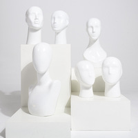 Maniquí de Alta Calidad, Práctico y Personalizable, Cabeza de Modelo Decorativa, Resistente y con Curvas, para Centro Comercial
