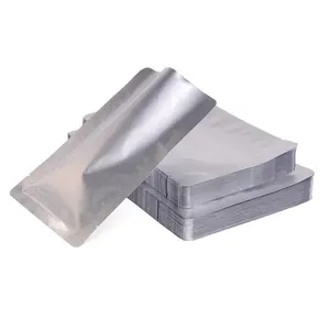 Custom Printed 3 Side Seal Pouch Aluminum Foil Vacuum Food Plastic Packaging Bags In Stock