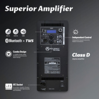 Système audio polyvalent et durable Accuracy Pro Audio AC35D3, enceinte colonne sonore professionnelle
