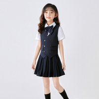 Costume de performance d'été et de remise des diplômes pour l'école primaire, la maternelle, la chorale et l'uniforme scolaire des enfants.