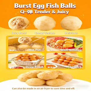 ลูกชิ้นปลาแช่แข็งฉ่ำอร่อย |   จำหน่ายโดยตรงจากโรงงาน บรรจุภัณฑ์ขนาดใหญ่ 2.5 กก. x 4 ถุง รวม 10 กก. - Product Image 1