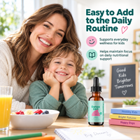 Gouttes liquides de zéolite haute puissance pour enfants avec vitamines D et B12 pour le soutien quotidien de l'immunité et des os – Complément alimentaire OEM & ODM