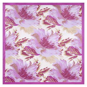 Foulards Blancs 90x90 cm <span class=keywords><strong>en</strong></span> <span class=keywords><strong>Soie</strong></span> Pure de Cheval pour Femme, Personnalisés, 22mm, Sergé, Double Impression, Grande Taille 90x90cm, Hijab 100 Assorti, <span class=keywords><strong>Foulard</strong></span> <span class=keywords><strong>en</strong></span> <span class=keywords><strong>Soie</strong></span> à Nouer - Product Image 3