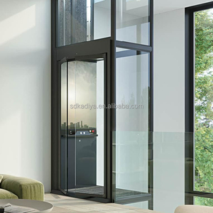 Kdy AC Ổ nhà thang máy với kính toàn cảnh Sàn PVC Thiết kế hiện đại cho nhà an toàn thang máy trong biệt thự - Product Image 4