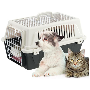 Boîte de transport pour animaux de compagnie en métal durable et économique, matériau PP, grande taille, pour chiens, transport aérien, robuste - Product Image 4