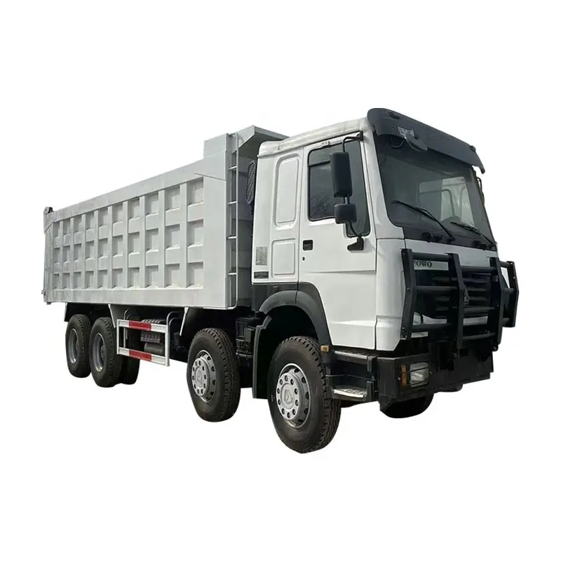 Boa venda de caminhões basculantes usados HOWO 6x4 371hp caminhões basculantes pesados euro 2 10 rodas caminhão pesados para venda