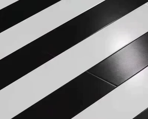 CE chứng nhận an toàn thân thiện với môi ngang tre sàn màu đen trắng cho trang trí nội thất với Float/Nail cài đặt - Product Image 1