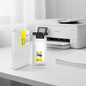 Ocbestjet - Bolsa de Tinta de 4 Colores T11B1 T11A2-T11A4 con Chip para Impresora Epson Pro WorkForce WF-C5310 WF-C5390 WF-C5810 (<span class=keywords><strong>LATAM</strong></span>) - Product Image 2