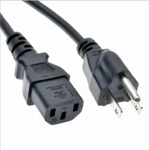 Cable eléctrico de CA de aluminio Precios Material de color negro