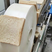 Équipement automatique de beurrage, de remplissage et d'assemblage de pain grillé, ligne de production de sandwichs, machine à sandwichs commerciale