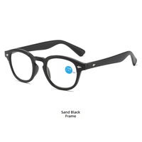 Nouvelles Lunettes de Lecture Rétro Uniques à Monture Ronde en PC, Anti-Lumière Bleue, Tendance et Élégantes, pour Hommes et Femmes, Idéales pour le Quotidien et le Travail