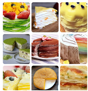 Mini Máquina Eléctrica de Mesa para hacer tortitas de yema de huevo de mil capas, máquina para hacer tortitas finas mexicanas, máquina para hacer pasteles crepé - Product Image 6