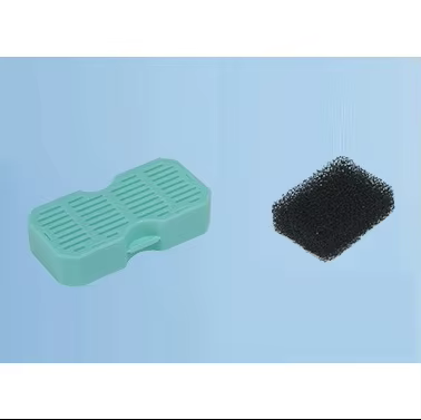 Bleu Élément filtrant + filtre en coton