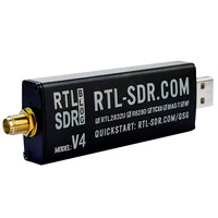 RTL-SDR Blog: RTL SDR V4 R828D RTL2832U 1PPM TCXO RTL SDR Software-Defined Radio With Multipurpose Dipole Antenna