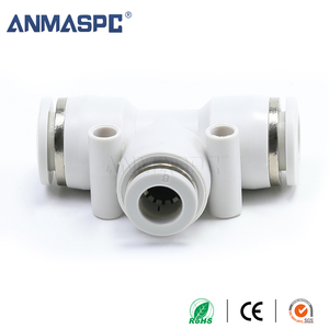Conectores Neumáticos en T de Conexión Rápida de un Toque PEG 8-6-8 6-8-6 para Talleres de Reparación de Maquinaria por <span class=keywords><strong>Oulu</strong></span>/ANMASPC/Euroland - Product Image 3
