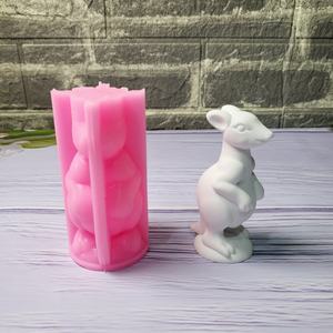 Kingnoo Moules de coulée en silicone faits à la main pour bricolage ornements décoratifs kangourou Ins Style Outils de gâteau stockés W0720 - Product Image 5