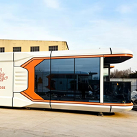 Offre Spéciale – Maisons Préfabriquées Modernes de Luxe Écologiques et Durables en Acier, Anti-Corrosion, Imperméables, Type Pod Mobile pour Hôtels